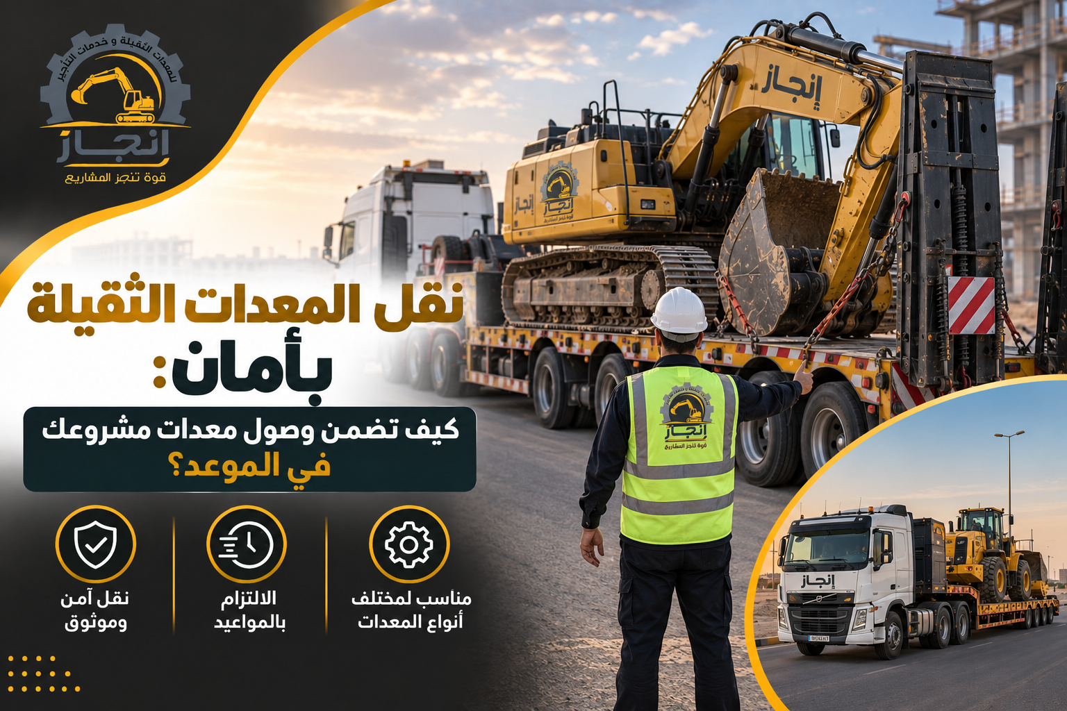 نقل المعدات الثقيلة