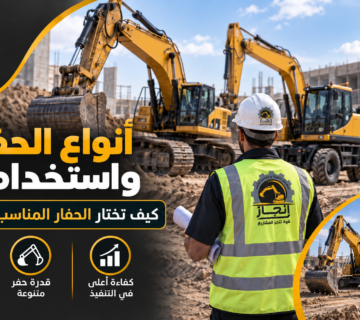 أنواع الحفارات